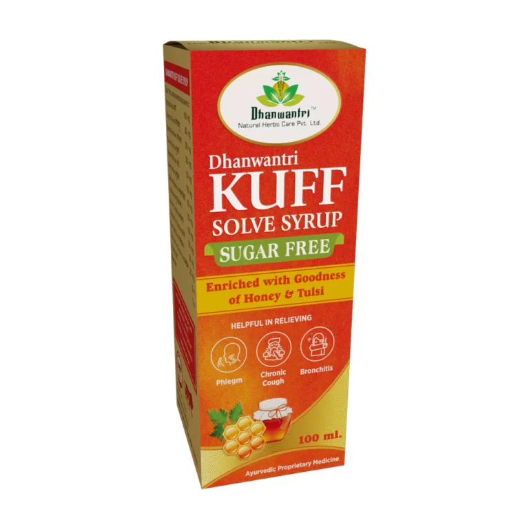 Dhanwantri Kuff Solve Syrup (Sugar-Free)